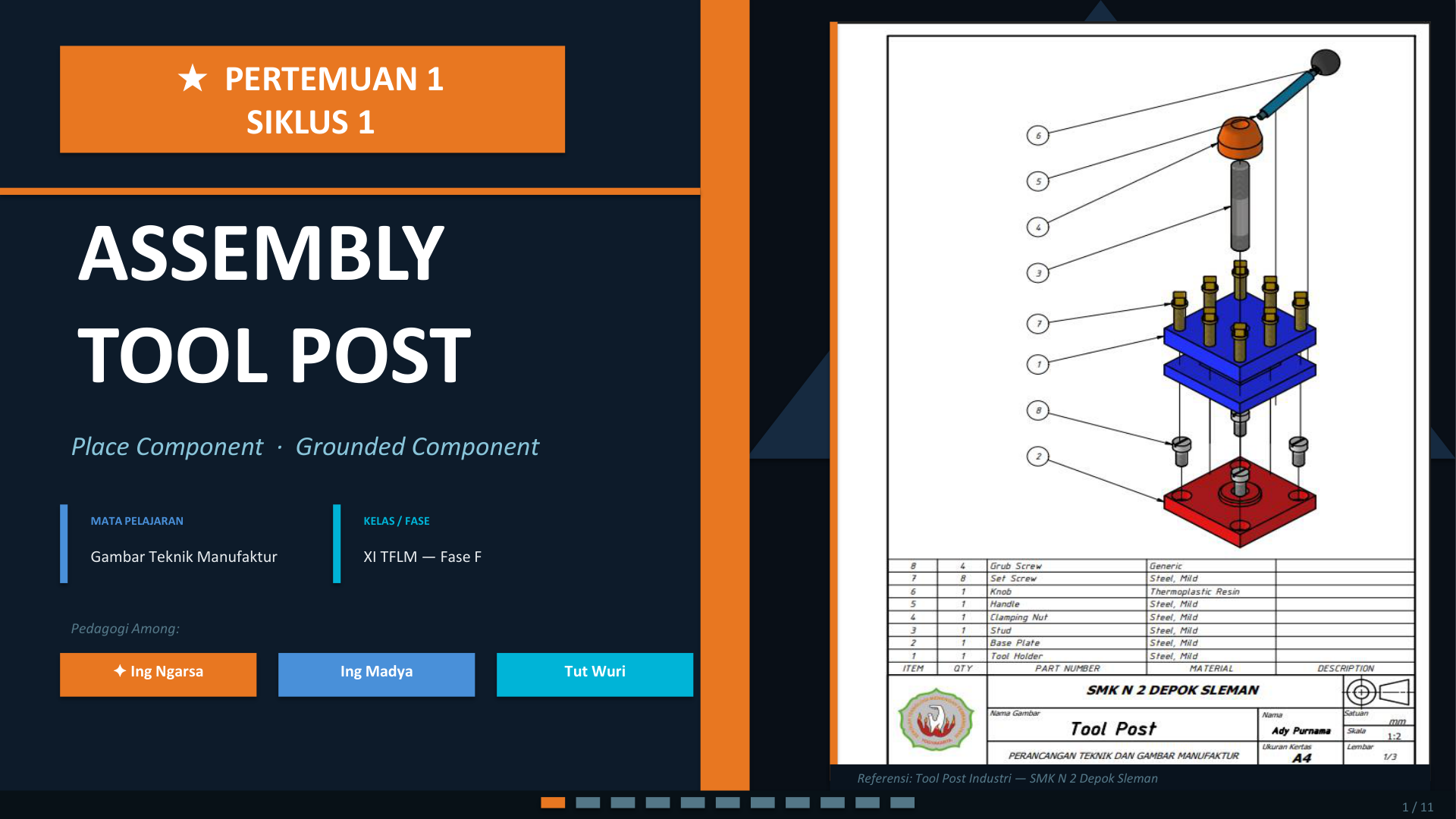Media Pembelajaran — PPT Siklus 1